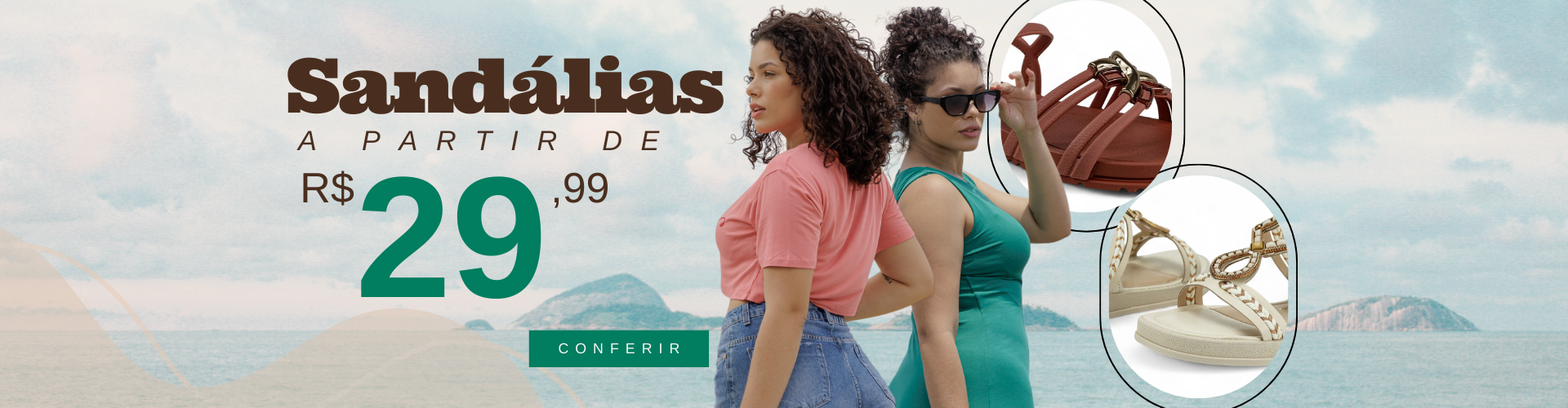 Sandalias Verão 2025